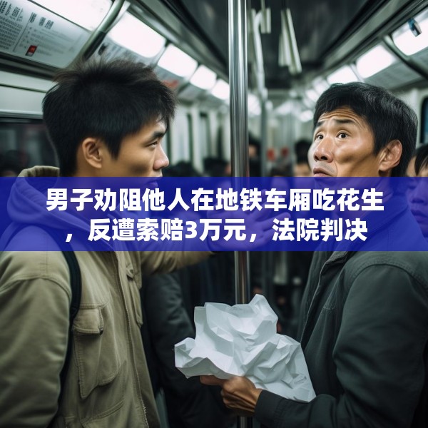 男子劝阻他人在地铁车厢吃花生，反遭索赔3万元，法院判决
