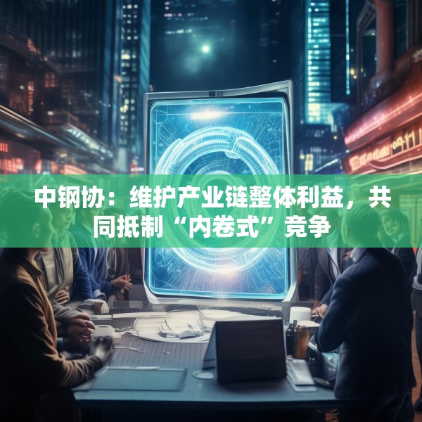中钢协：维护产业链整体利益，共同抵制“内卷式”竞争