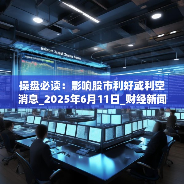 操盘必读：影响股市利好或利空消息_2025年6月11日_财经新闻