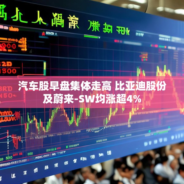 汽车股早盘集体走高 比亚迪股份及蔚来-SW均涨超4%