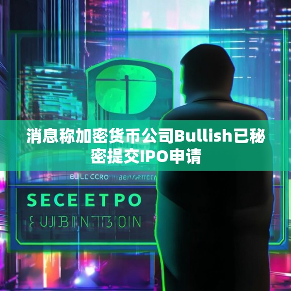消息称加密货币公司Bullish已秘密提交IPO申请
