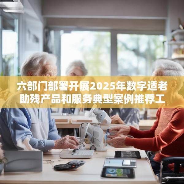 六部门部署开展2025年数字适老助残产品和服务典型案例推荐工作