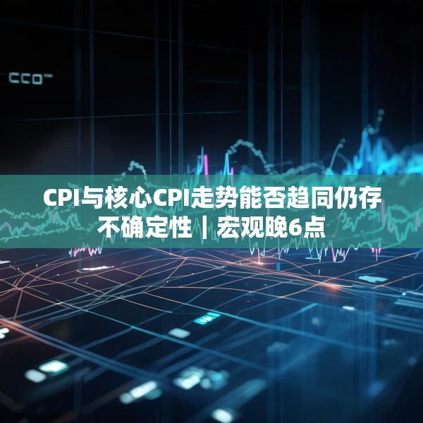 CPI与核心CPI走势能否趋同仍存不确定性｜宏观晚6点