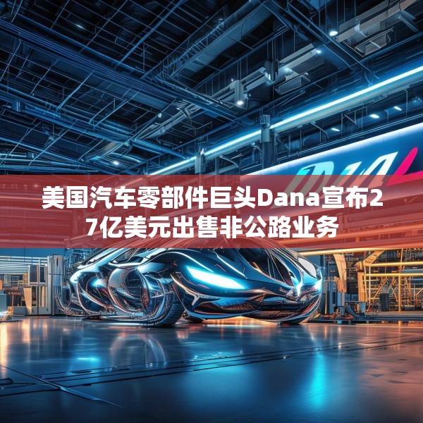 美国汽车零部件巨头Dana宣布27亿美元出售非公路业务