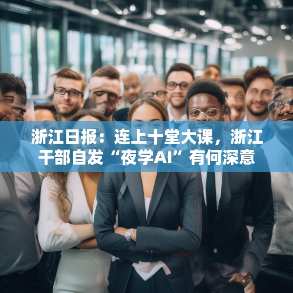 浙江日报：连上十堂大课，浙江干部自发“夜学AI”有何深意