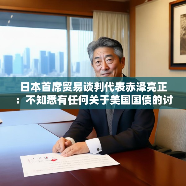 日本首席贸易谈判代表赤泽亮正：不知悉有任何关于美国国债的讨论