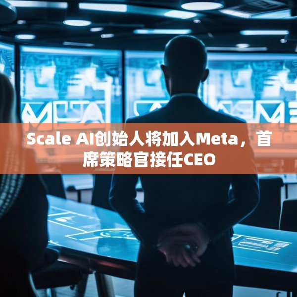 Scale AI创始人将加入Meta，首席策略官接任CEO