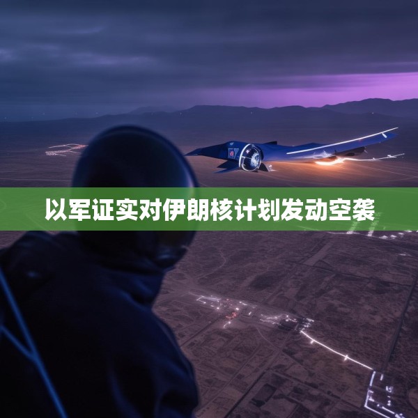 以军证实对伊朗核计划发动空袭
