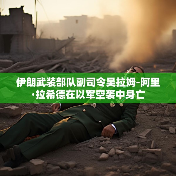 伊朗武装部队副司令吴拉姆-阿里·拉希德在以军空袭中身亡