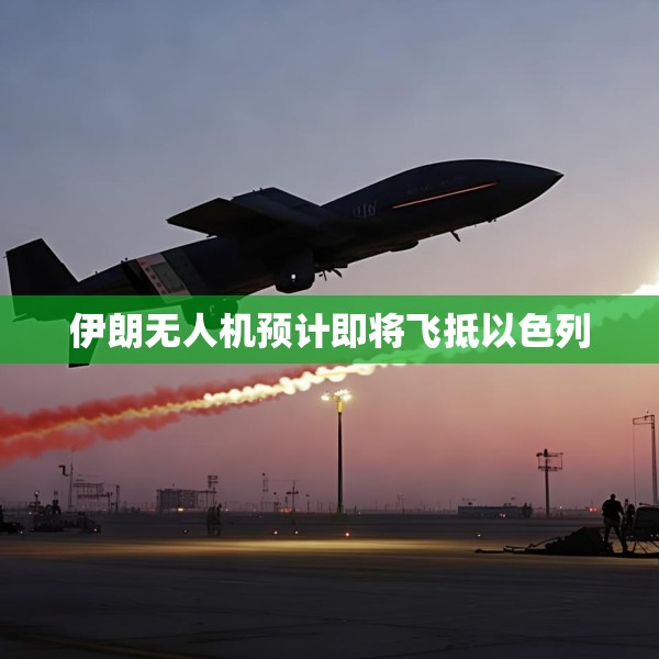 伊朗无人机预计即将飞抵以色列
