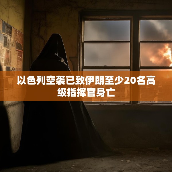 以色列空袭已致伊朗至少20名高级指挥官身亡