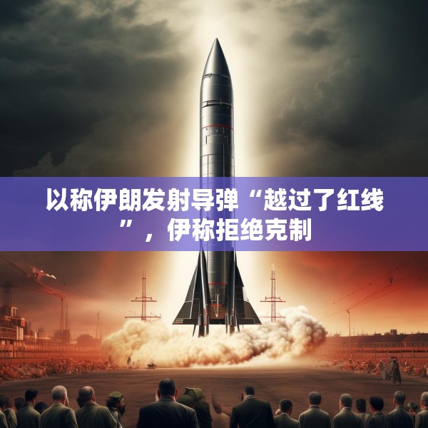 以称伊朗发射导弹“越过了红线”，伊称拒绝克制