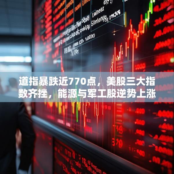 道指暴跌近770点，美股三大指数齐挫，能源与军工股逆势上涨