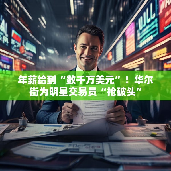 年薪给到“数千万美元”！华尔街为明星交易员“抢破头”