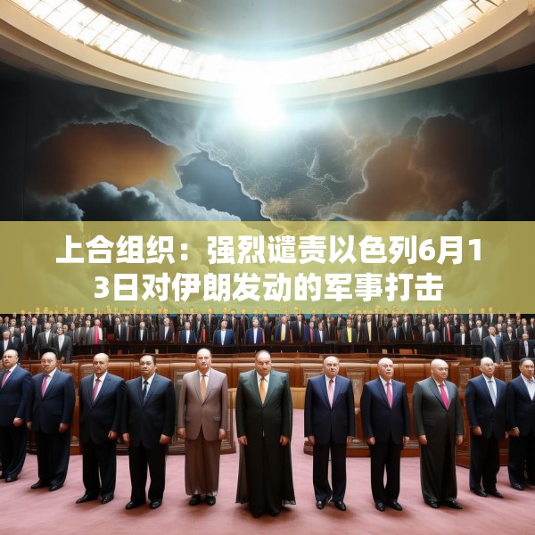 上合组织：强烈谴责以色列6月13日对伊朗发动的军事打击