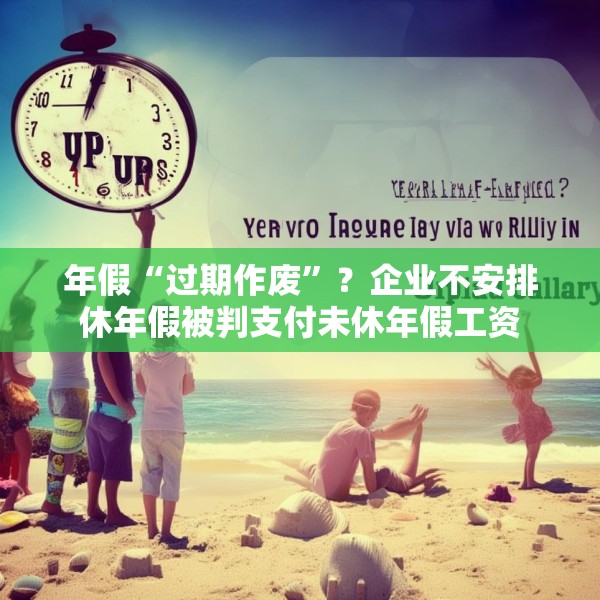 年假“过期作废”？企业不安排休年假被判支付未休年假工资