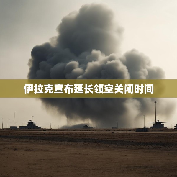 伊拉克宣布延长领空关闭时间