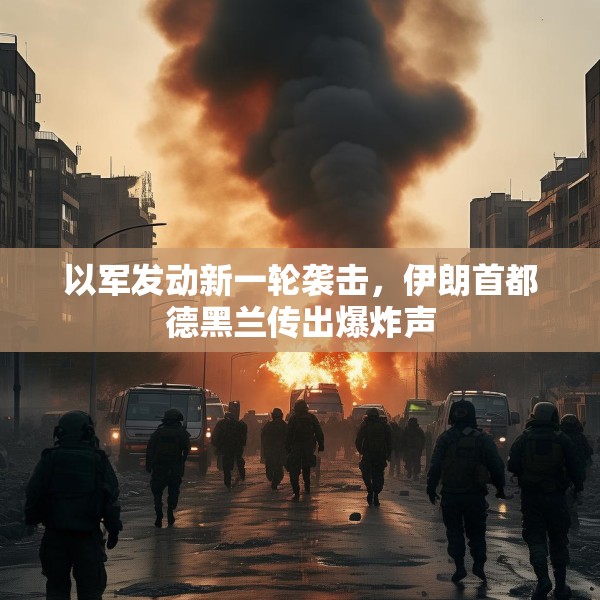 以军发动新一轮袭击，伊朗首都德黑兰传出爆炸声