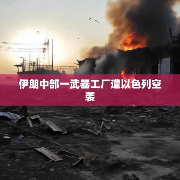 伊朗中部一武器工厂遭以色列空袭