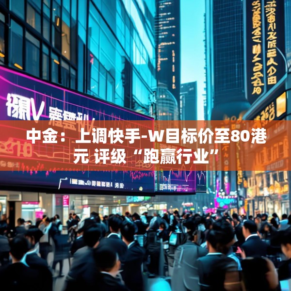中金：上调快手-W目标价至80港元 评级“跑赢行业”